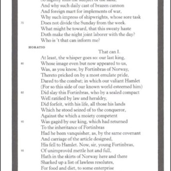 No Fear Shakespeare HAMLET By SPARK NOTES - Picture 4 of 9